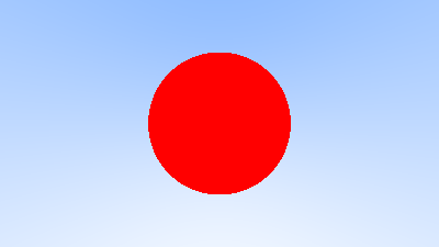 **Image 3:** *简单的红色球体*